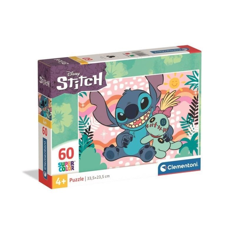 CLEMENTONI - 60 pieces - Stitch CLEMENTONI - 60 pieces - Stitch