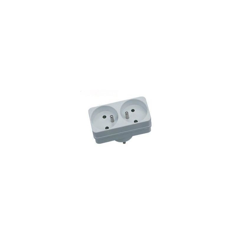 Biplite - GAO - 2x16A - Blanche, conforme NF Biplite - GAO - 2x16A - Blanche, conforme NF
