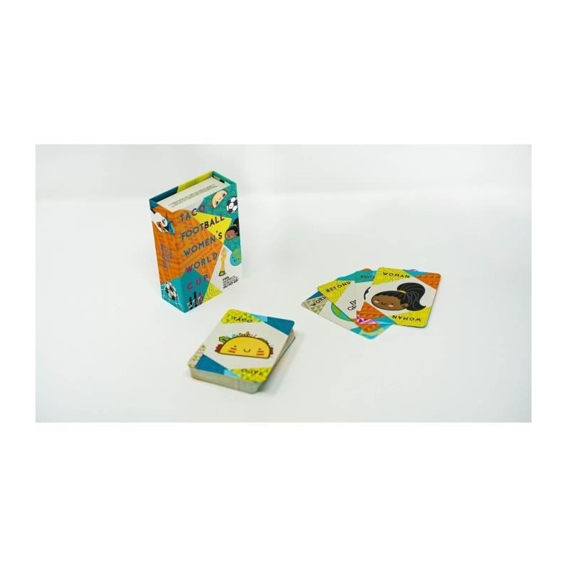 Taco Football Women's World Cup - Jeu d'ambiance - BLUE ORANGE - Rapidité et observation - Des 8 ans Taco Football Women's World Cup - Jeu d'ambiance - BLUE ORANGE - Rapidité et observation - Des 8 ans
