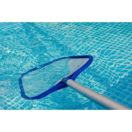 Entretien piscine - BSI - Kit 6 articles - Aspirateur de fond - Manche 1,5m - Éponge - Flotteur - Thermometre - Épuisette