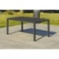 Salon de jardin - Gris Anthracite - Aluminium - 6 places - CAYENNE - DCB GARDEN