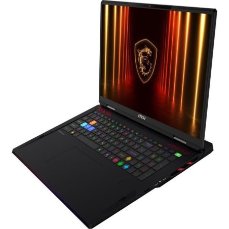 PC portable gamer - MSI - Raider 18 HX AI - 18 UHD+ MiniLED 120Hz - i9-285HX - RAM 64 Go - SSD 4 To - RTX 5080 - Windows 11