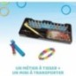 Rainbow Loom Original - Bandai - Métier a tisser avec 600 élastiques - CD00001 Rainbow Loom Original - Bandai - Métier a tisser avec 600 élastiques - CD00001