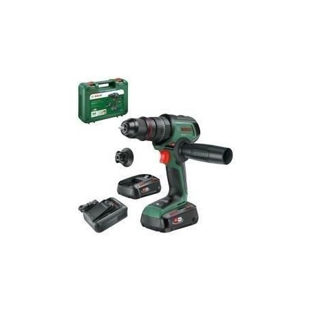 Perceuse a percussion - AdvancedImpact - 18V-80 - 2 batteries 2,5 Ah - Mandrin métallique 13 mm - Sans fil
