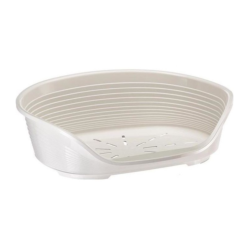 Panier-Corbeille SIESTA DELUXE Taille 6 - 70,5*52*23 cm - Blanc -FERPLAST Panier-Corbeille SIESTA DELUXE Taille 6 - 70,5*52*23 cm - Blanc -FERPLAST