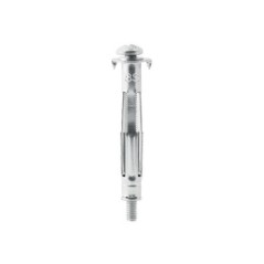 Blister de 10 pcs. bouchons d'expansion métalliques ø8x46 vis m4x58 5001548 rapid