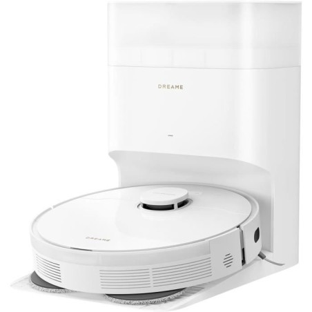 DREAME L10sPlus - Robot Aspirateur Laveur avec Vidage Automatique - 5200 mAh - Aspiration de 7000 Pa - Sacs de 4L