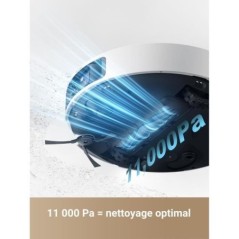 DREAME L40 Ultra Robot Aspirateur Laveur avec Serpilliere Amovible et relevable - Brosse latérale Extensible et relevable -11 0