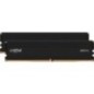 CRUCIAL Mémoire RAM DDR5 PRO - Kit 128GB (2 x 64GO) - 5600 MT/s - CL46