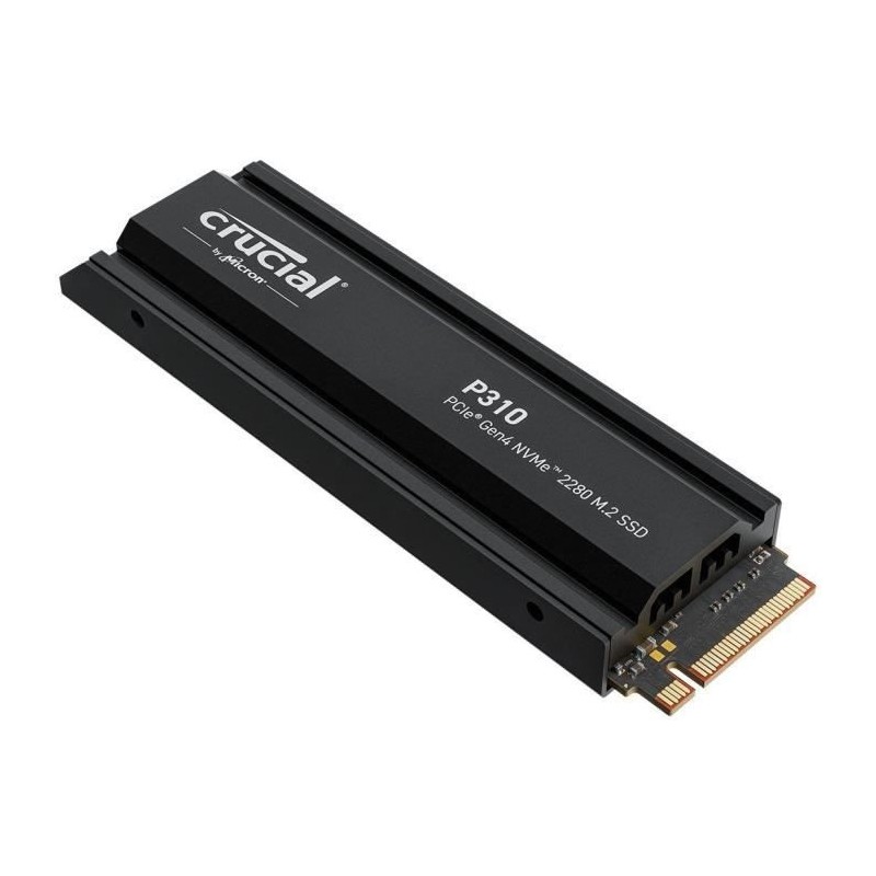 CRUCIAL - P310 - Disque SSD Interne - 1TB - Gen4 - NVMe M.2 - Jusqu'a 7100 Mo/s
