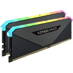 Mémoire RAM - CORSAIR - CMN32GX4M2Z3600C16 - VENGEANCE RGB RT - DDR4 - 32Go 2x16Go DIMM - 3600MHz - CL 16 - 1.35V