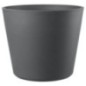 Pot de fleurs - DEROMA - Origin - 24 L - Gris