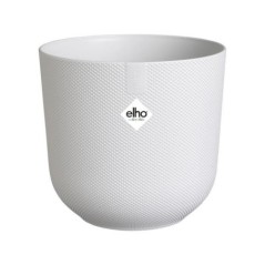 Pot de fleur - Elho - Jazz Rond - Blanc - Ø 26 x H 24 cm - Intérieur - 100% recyclé
