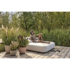Pot de fleurs - ELHO - Sereh Rond 40 - Marron - Ø 39 x H 33 cm - 100% recyclé