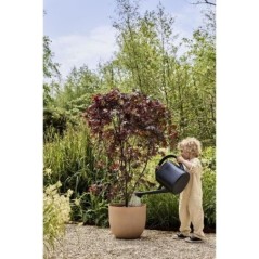 Pot de fleurs - ELHO - Sereh Rond 40 - Marron - Ø 39 x H 33 cm - 100% recyclé