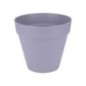 Pot de fleur - Elho - Loft Urban Rond - Violet - L 29 x B 28.5 x H 26 cm - Extérieur - 100% recyclé