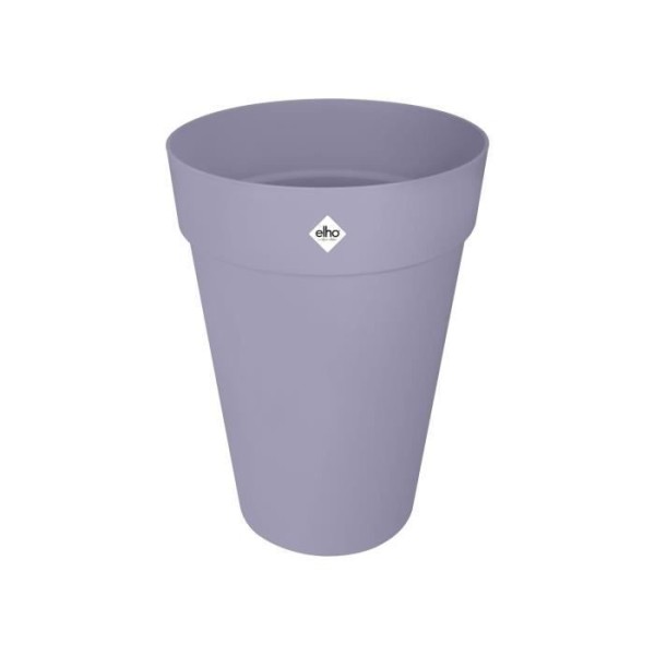 Pot de fleur - Elho - Loft Urban Rond - Haut 35 - Violet - L 34 x B 33.5 x H 45 cm - Extérieur - 100% recyclé