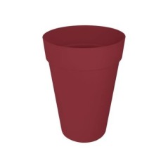 Pot de fleur - Elho - Loft Urban Rond - Haut 42 - Rouge - Ø 42 x H 56 cm - Extérieur - 100% recyclé