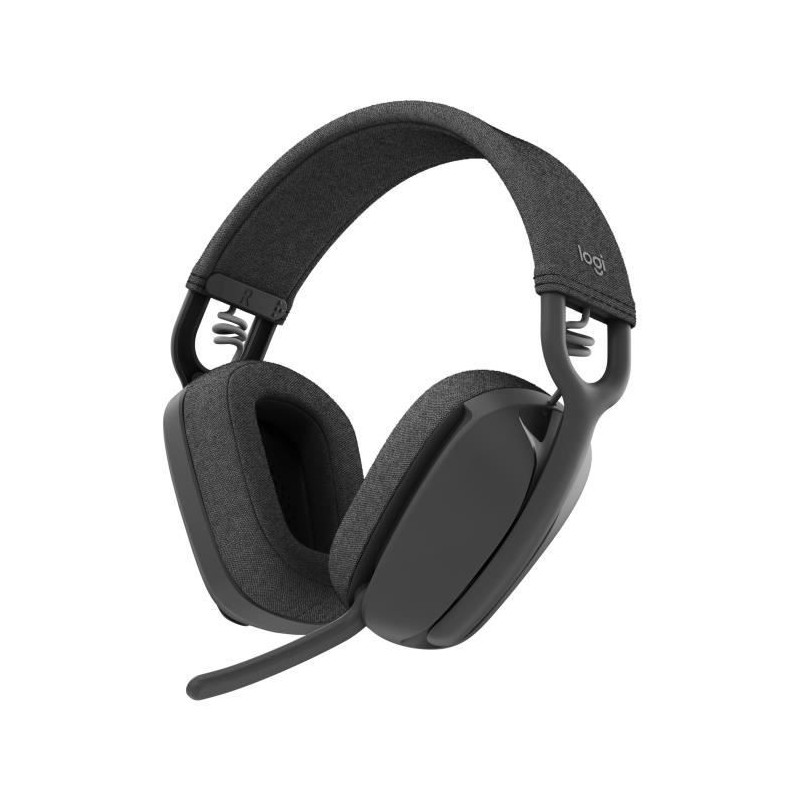 Casque PC Logitech Zone Vibe 100 Casque d''ecoute leger sans fil avec Micro anti-bruit - Graphite