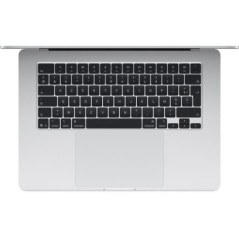Apple - 15,3 MacBook Air M4 (2025) - RAM 24Go - Stockage 512Go - CPU 10 coeurs - GPU 10 coeurs - Argent