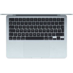 Apple - 13,6 MacBook Air M4 (2025) - RAM 24Go - Stockage 512Go - CPU 10 coeurs - GPU 10 coeurs - Bleu ciel