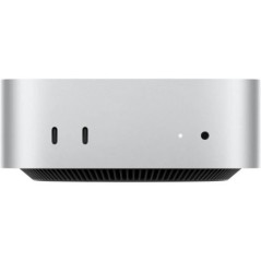 Apple - Mac mini (2024) Puce Apple M4  - RAM 24Go - Stockage 512Go SSD - CPU 10 coeurs GPU 10 coeurs - Argent