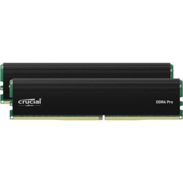 CRUCIAL Mémoire RAM DDR4 - KIT 64GO (2 x 32GO)- 3200 MT/s - CL22 - UDIMM