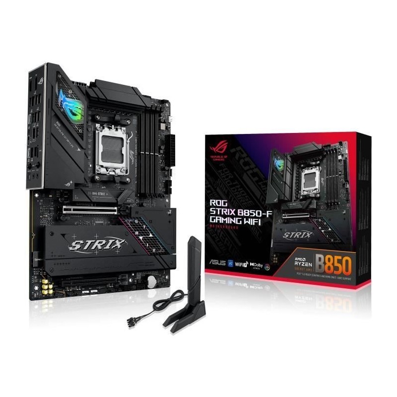Carte mere - ASUS - ROG STRIX B850-F GAMING WIFI - Socket AM5 - DDR5 - Wi-Fi 7
