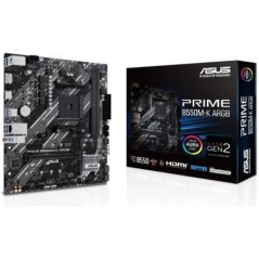 Carte mere - ASUS - PRIME B550M-K ARGB - Socket AM4 - DDR4 - Micro ATX