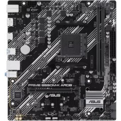Carte mere - ASUS - PRIME B550M-K ARGB - Socket AM4 - DDR4 - Micro ATX
