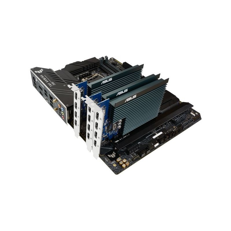 Carte graphique - ASUS - GT730-4H-SL-2GD5 - NVIDIA GeForce GT 730 - 2 Go GDDR5 - Refroidissement passif