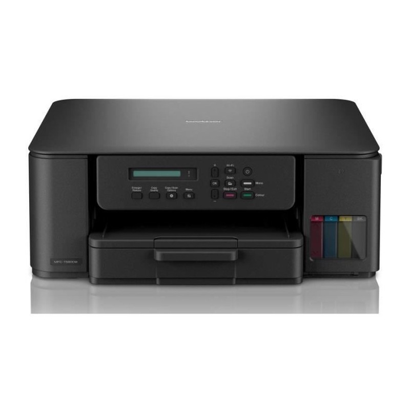 Imprimante multifonction 3-en-1 - BROTHER - DCP-T580DW - Wi-Fi et Wi-Fi direct - Jet d'encre - A4 Tank