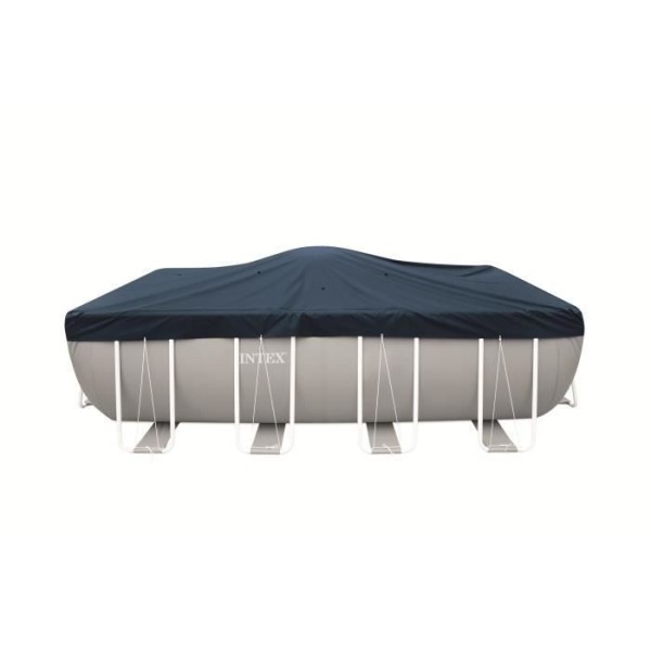 Bâche hiver - INTEX - Piscine Rectangulaire - 4,50m x 2,50m - Protection contre les débris