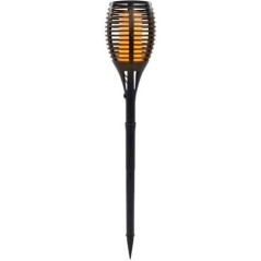 Torche solaire Maity Sun - Effet flamme - LED - H 80 cm - Blanc chaud - LUMI JARDIN