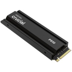 CRUCIAL - P510 - SSD interne - 2 To - PCIe Gen4 NVMe M.2 - Avec dissipateur - Vitesse lecture jusqu'a 1100 Mo/s - CT2000P51