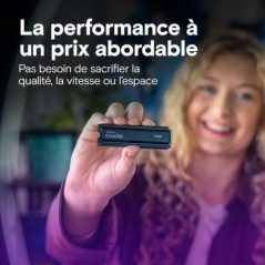 CRUCIAL - P510 - SSD interne - 2 To - PCIe Gen4 NVMe M.2 - Avec dissipateur - Vitesse lecture jusqu'a 1100 Mo/s - CT2000P51