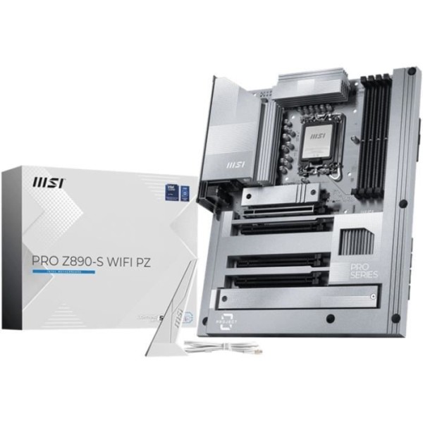 Carte mere - MSI - PRO Z890-S WIFI PZ Intel Z890 LGA 1851 (Socket V1) ATX