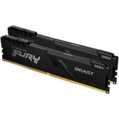 Mémoire Kingston FURY Beast 64 Go (2 x 32 Go) DDR4 3200 MHz CL16