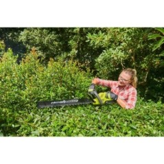 Taille-haies - RYOBI - 36 V - Lames 60 cm - Ecartement 26 mm - Fonction scie - 1 batterie lithium+ 36V 2,0 Ah et 1 chargeur 1,7 