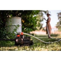 Kit pompe d'arrosage + kit d'aspiration - SPIDO - 5 m - 800 W - débit de 3,6 m³/h - Pression de 3,7 bars
