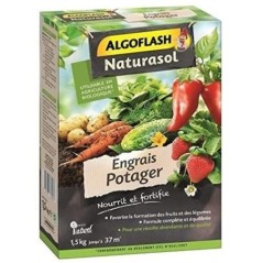 ALGOFLASH NATURASOL Engrais Potager - 1,5 kg