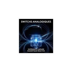 Clavier gaming - LOGITECH - G PRO X TKL RAPID - Filaire - Switchs analogiques magnétiques - RVB