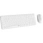 Ensemble Clavier-Souris - RAPOO - 9310M - Sans-fil - Multimode - Ultra-Slim - Blanc