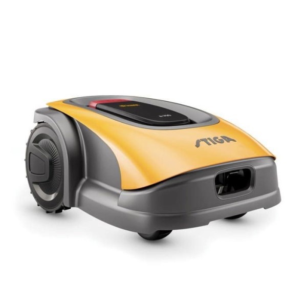 STIGA ROBOT TONDEUSE AUTONOME STIGA A750. ROBOT DE TONTE SANS FIL PÉRIMÉTRIQUE (MAX. 900M²). CONTRÔLÉ VIA APPLICATION, PENT