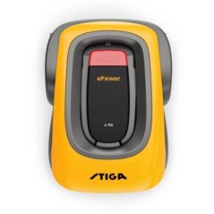 STIGA ROBOT TONDEUSE AUTONOME STIGA A750. ROBOT DE TONTE SANS FIL PÉRIMÉTRIQUE (MAX. 900M²). CONTRÔLÉ VIA APPLICATION, PENT