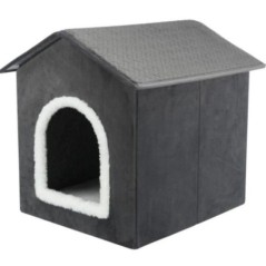 TRIXIE Maison animaux de compagnie Livia 50x50x54 cm Gris et blanc 442667