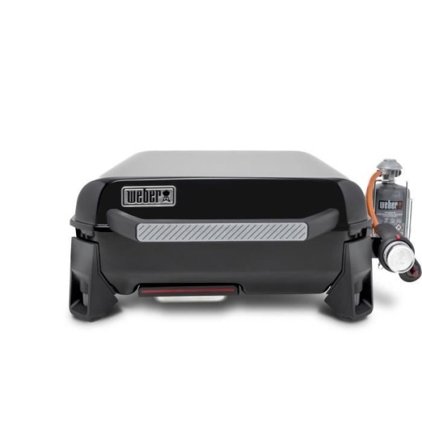 Plancha a gaz - WEBER - 43 cm - Noir