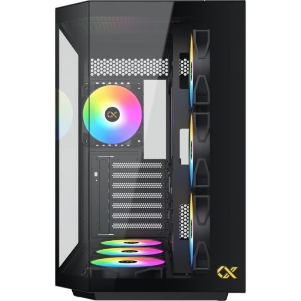 Boîtier PC - XIGMATEK - CUBI II - Cube - E-ATX - Verre trempé - ARGB - Noir