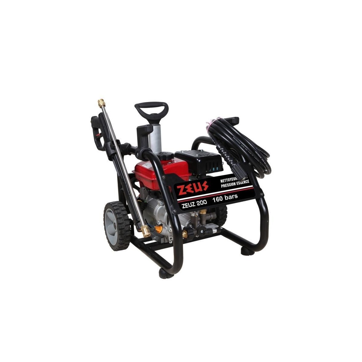 ZEUZ Nettoyeur Haute Pression Thermique 4 Temps 160 Bars