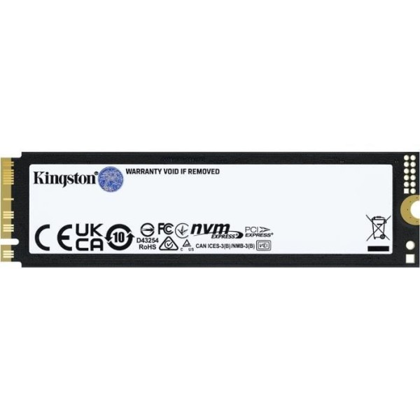KINGSTON - FURY Renegade G5 - SSD interne - 2 To - M.2 2280 - PCI Express 5.0 x4 (NVMe) - Lecture jusqu'a 10 000 Mo/s